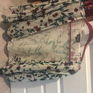 Topshop Sheer Floral Kimono